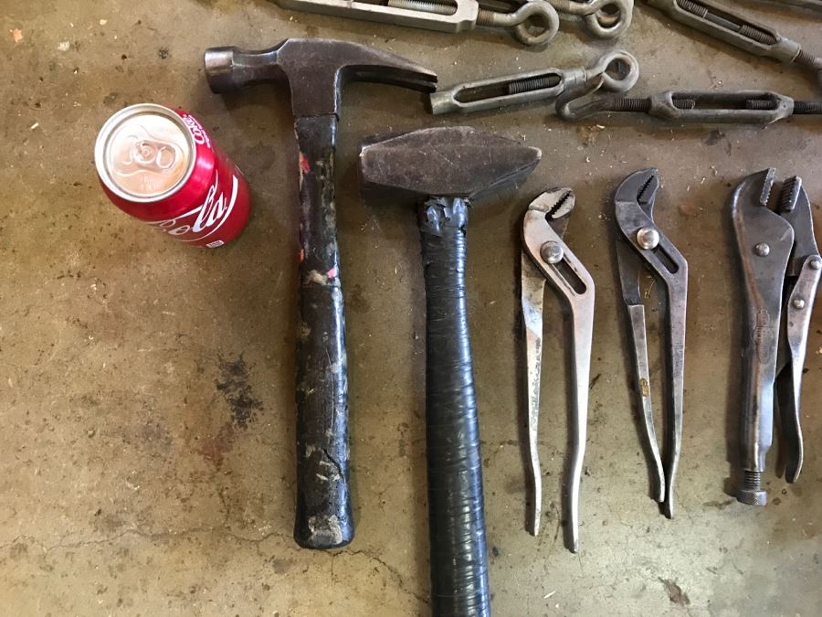 JUST ADDED - Various Tools Including Wrenches, Hammers And Turnbuckles [Photo 5]