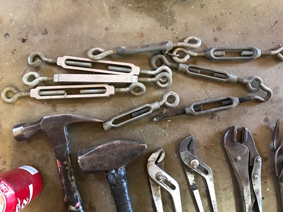 JUST ADDED - Various Tools Including Wrenches, Hammers And Turnbuckles [Photo 6]