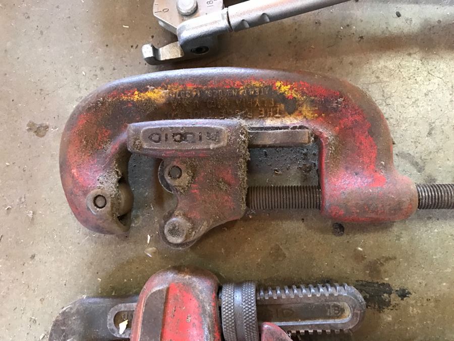 JUST ADDED - Various Pipe Wrenches And Pipe Bending Tools [Photo 6]