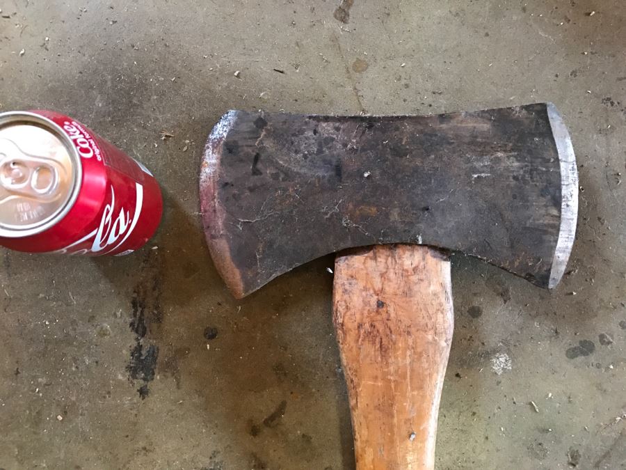 JUST ADDED - Vintage Double Headed Axe [Photo 2]