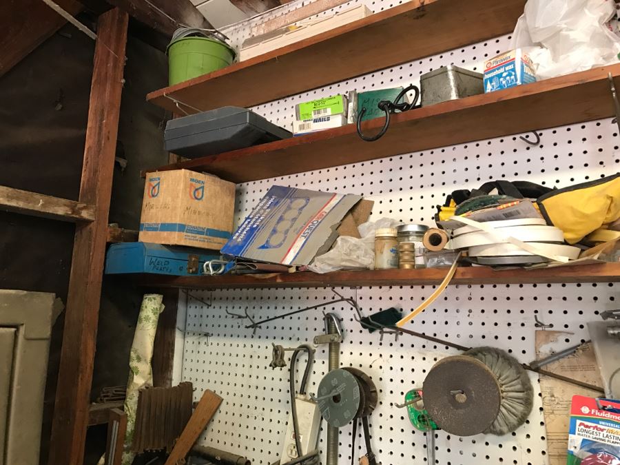 JUST ADDED - Everything Attached To Wall And On Shelves - Tools And Hardware - See All Photos [Photo 2]
