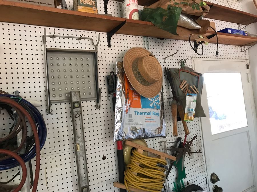 JUST ADDED - Everything Attached To Wall And On Shelves - Tools And Hardware - See All Photos [Photo 16]