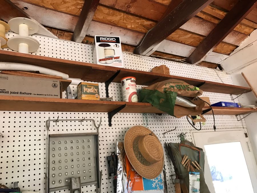 JUST ADDED - Everything Attached To Wall And On Shelves - Tools And Hardware - See All Photos [Photo 15]