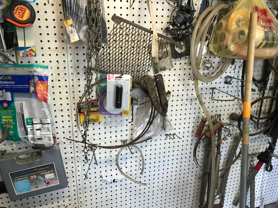 JUST ADDED - Everything Attached To Wall And On Shelves - Tools And Hardware - See All Photos [Photo 10]