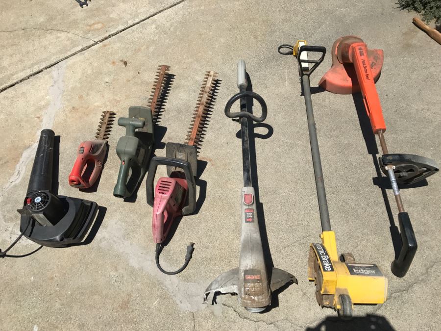 JUST ADDED - Outdoor Lawn Maintenance Equipment Edger, Weed Whackers, Blower, Hedge Trimmers