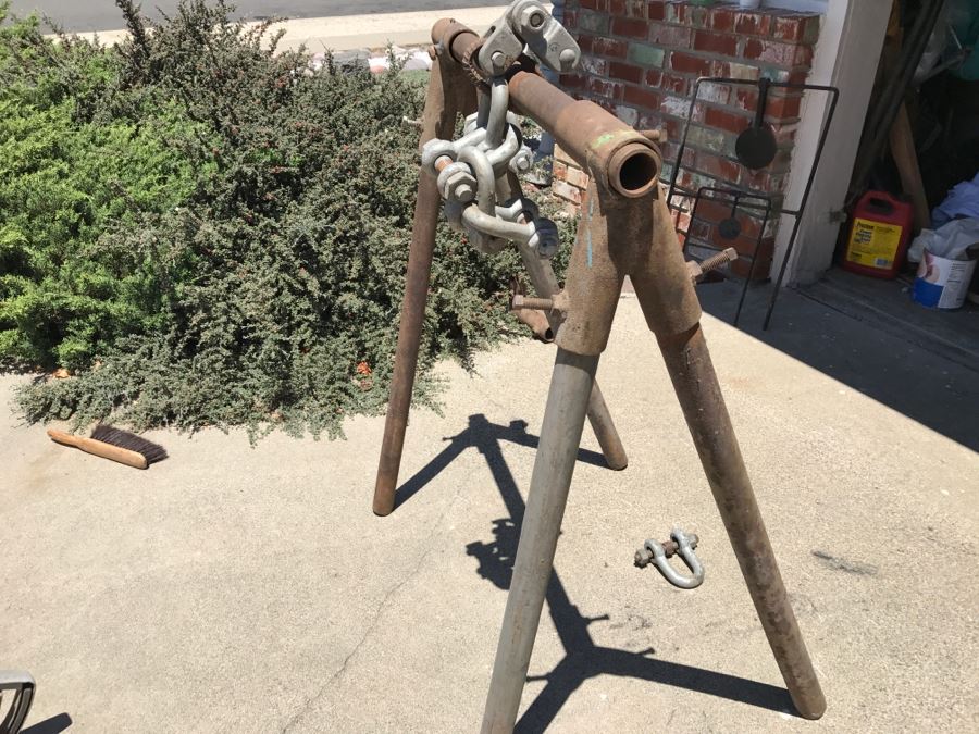 JUST ADDED - Heavy Duty Steel Sawhorse With Hardware [Photo 2]