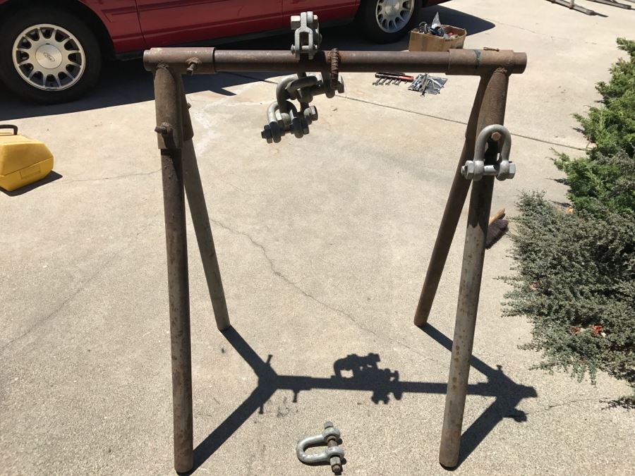 JUST ADDED - Heavy Duty Steel Sawhorse With Hardware