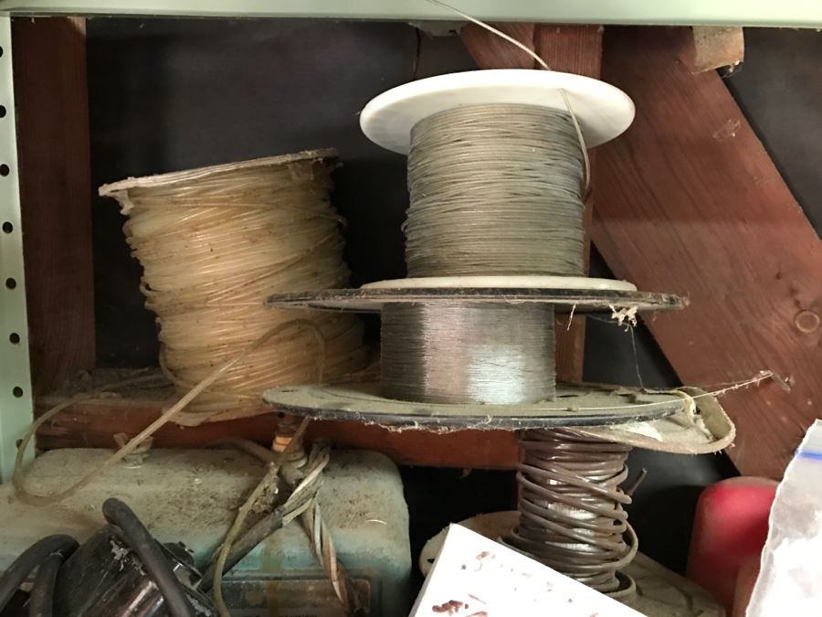 JUST ADDED - Shelf Full Of Hardware, Gas Can And Metal Tool Box [Photo 8]