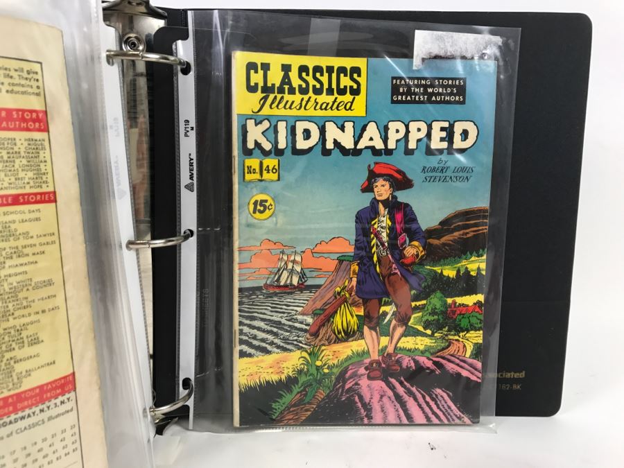 Set Of 11 Vintage Classics Illustrated Comic Books In Binder [Photo 13]