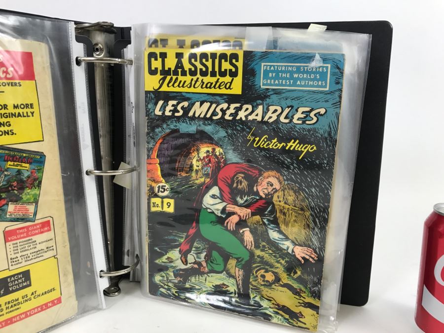 Set Of 11 Vintage Classics Illustrated Comic Books In Binder [Photo 5]