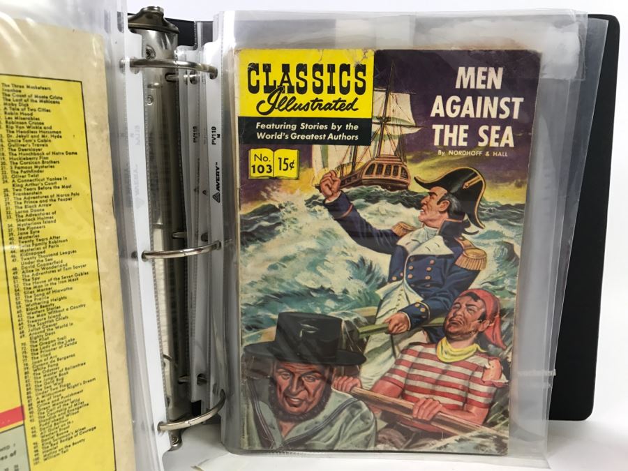 Set Of 16 Vintage Classics Illustrated Comic Books In Binder [Photo 12]