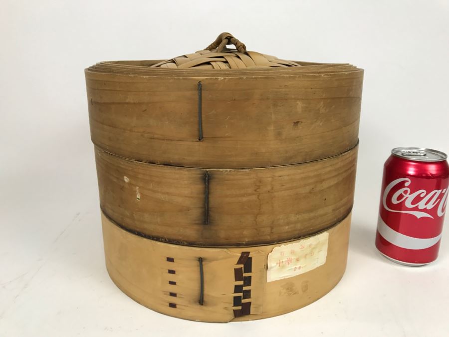 Vintage Bamboo Steamer [Photo 1]