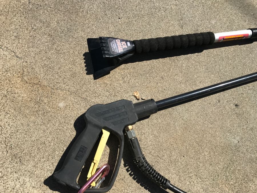 LAST MINUTE ADD - Garage Lot With Extension Cords, Clamps And Sprayer [Photo 7]