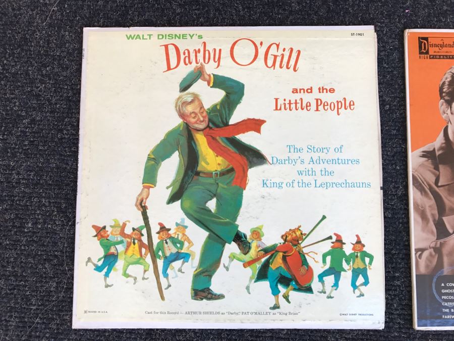LAST MINUTE ADD - Vinyl Record Lot With Walt Disney Records [Photo 2]