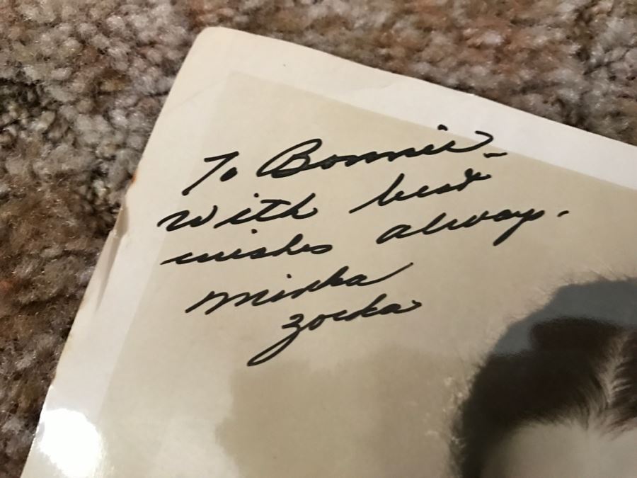 Vintage Signed Headshot Photograph - Client Was A Mid-Century Model In Long Beach, CA (This Is Not Client) [Photo 3]