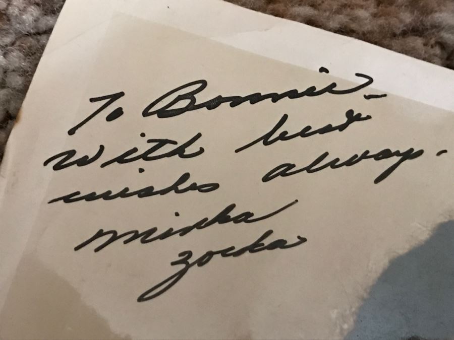 Vintage Signed Headshot Photograph - Client Was A Mid-Century Model In Long Beach, CA (This Is Not Client) [Photo 4]