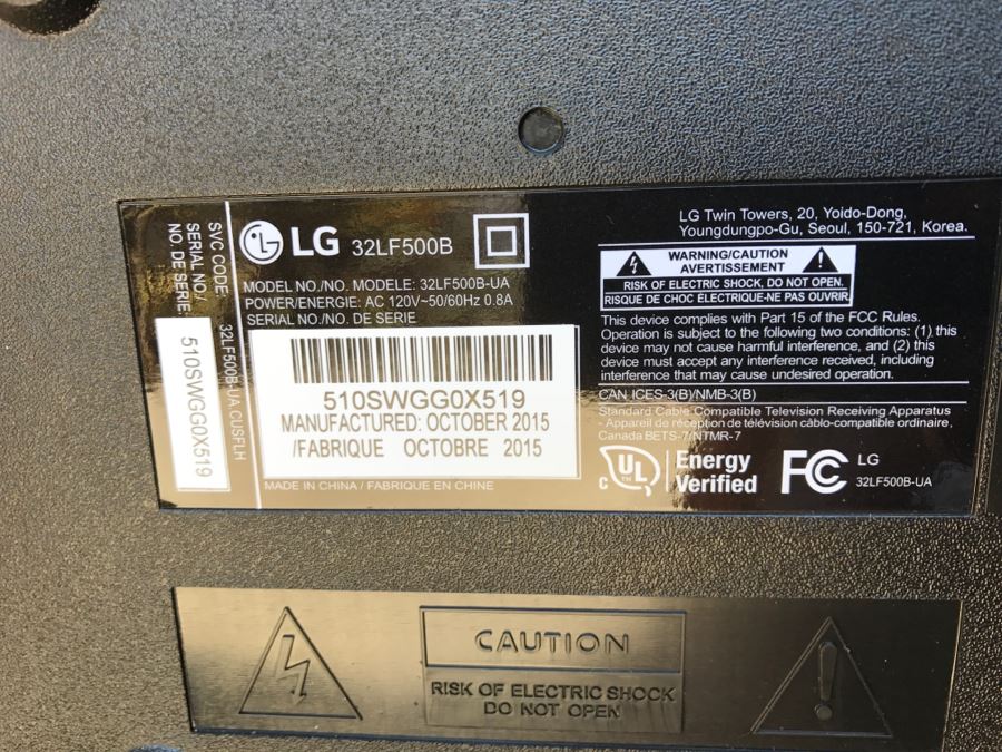 LAST MINUTE ADD - LG 32LF500B ‑ 32' LED TV ‑ 720p (HD) [Photo 12]
