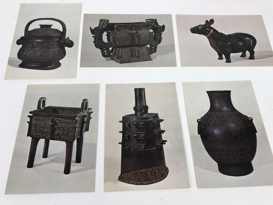 Set Of (32) Vintage Chinese Photograph Postcards Depicting Chinese Antiques [Photo 6]