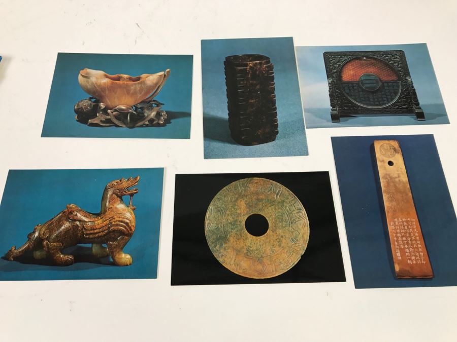 Set Of (32) Vintage Chinese Photograph Postcards Depicting Chinese Antiques [Photo 5]