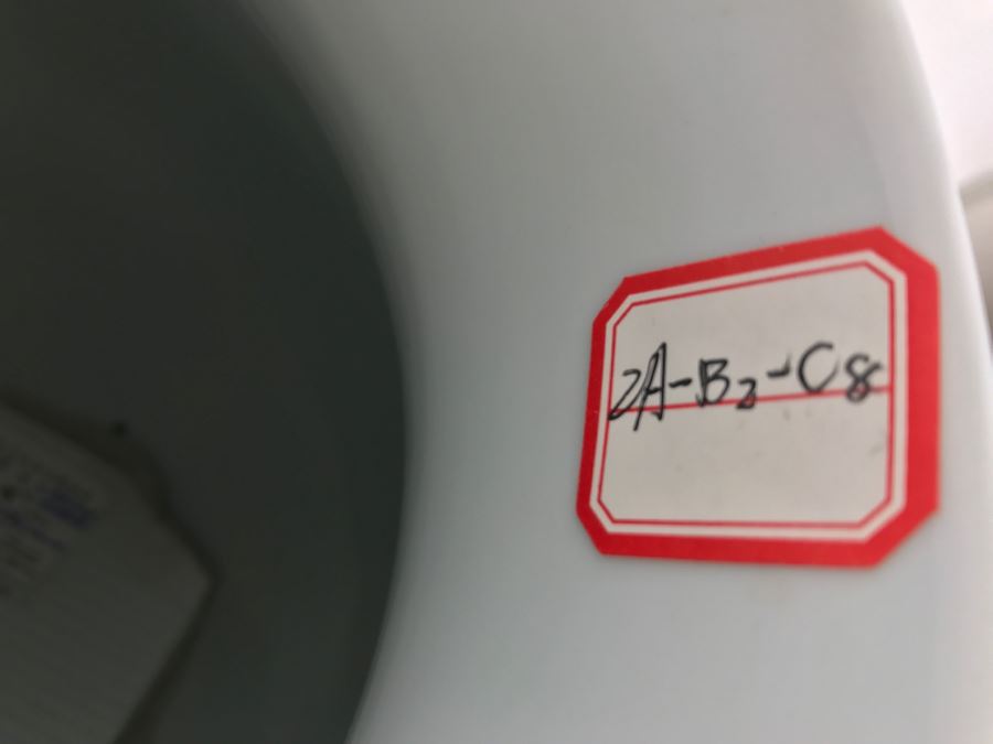 Large Chinese Blue White And Gold Vase With Stand And Silk Box Retailed For $1,650 [Photo 16]