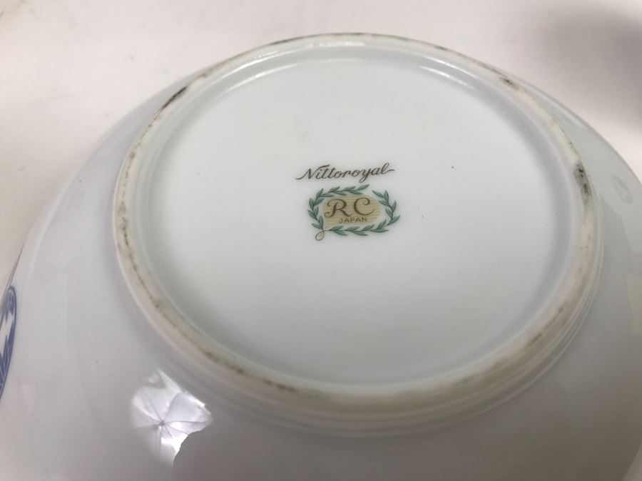 Set Of ~46 Piece Vintage Blue And White Nittoroyal RC Noritake China Set [Photo 23]