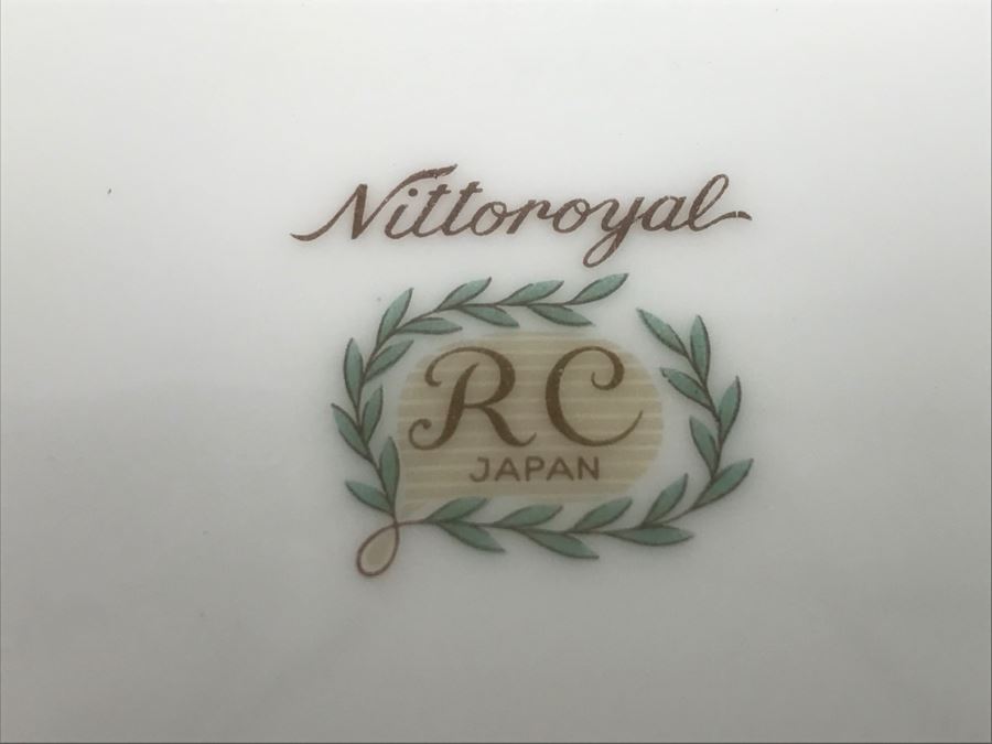 Set Of ~46 Piece Vintage Blue And White Nittoroyal RC Noritake China Set [Photo 11]