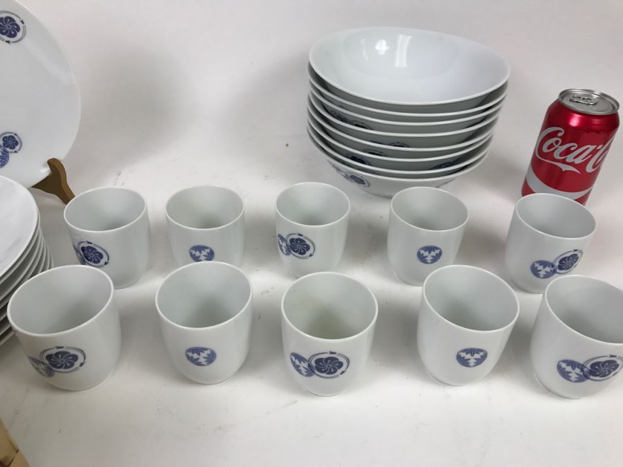 Set Of ~46 Piece Vintage Blue And White Nittoroyal RC Noritake China Set [Photo 18]