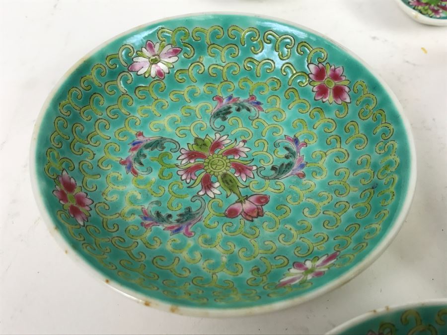 3 Chinese Bowls And 2 Spoons [Photo 7]