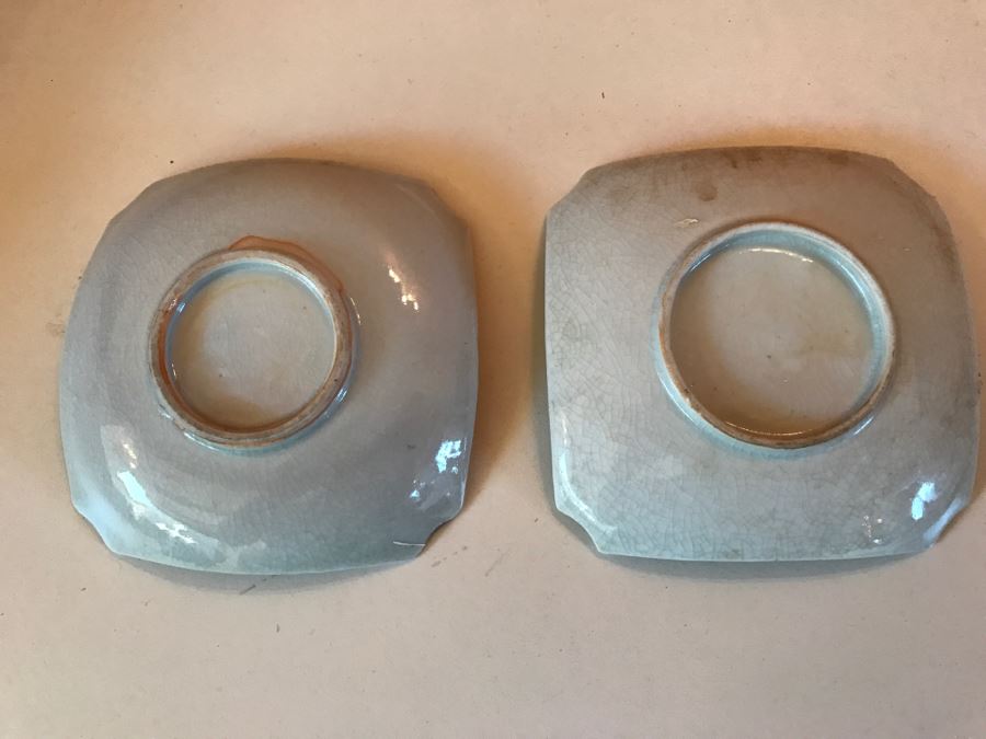 JUST ADDED - Vintage Hand Painted Japanese Ashtrays [Photo 15]