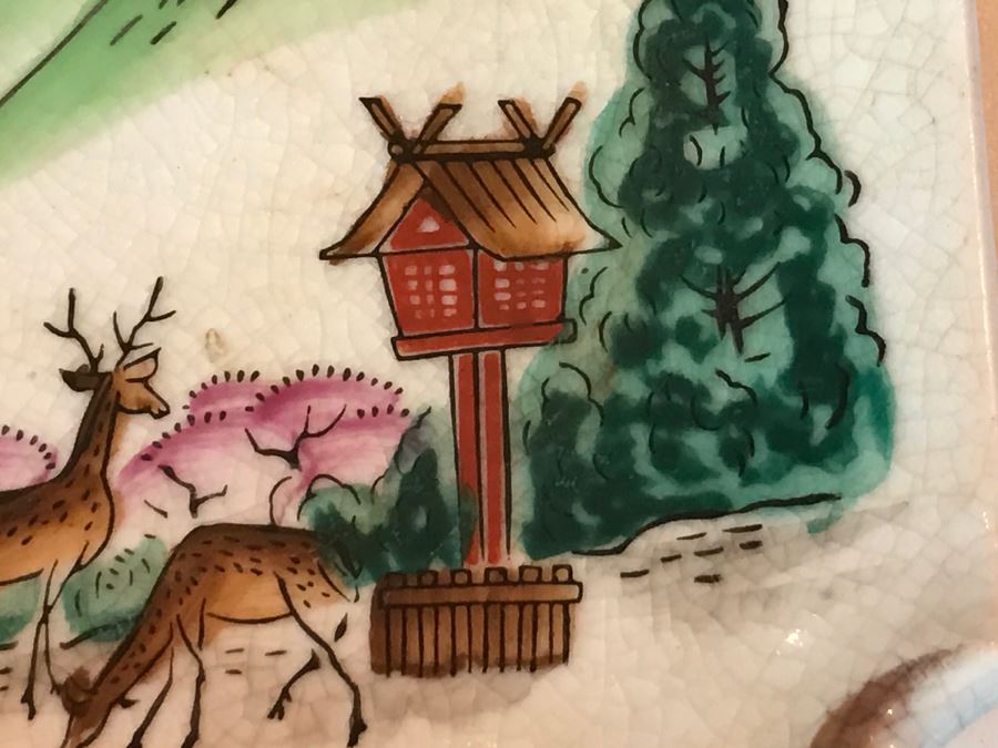 JUST ADDED - Vintage Hand Painted Japanese Ashtrays [Photo 14]