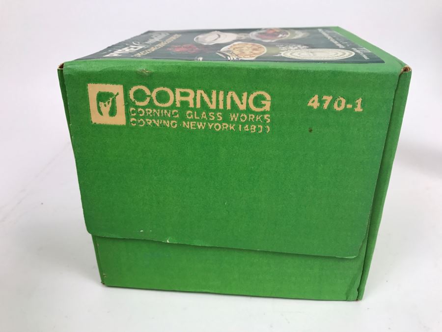 RARE (2) New In Boxes PYREX Spring Blossom Green 3-Piece Sets [Photo 9]