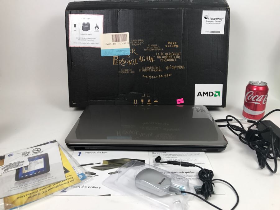 HP Laptop Computer Pavilion G7-1167DX Notebook PC Like New With Box Used Once