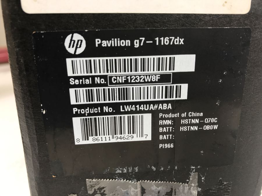 HP Laptop Computer Pavilion G7-1167DX Notebook PC Like New With Box Used Once [Photo 4]