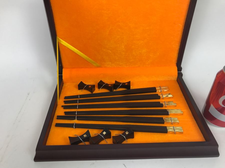 Yinghua Chopsticks Shop Chopsticks Set With Presentation Box [Photo 1]