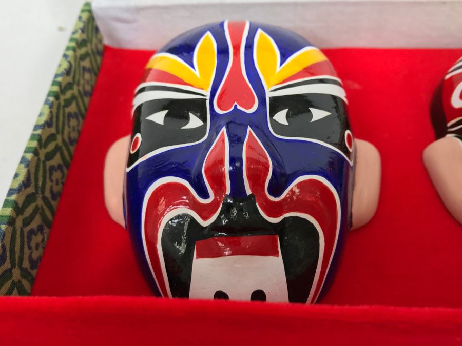 Chinese Opera Mask Figurines [Photo 3]