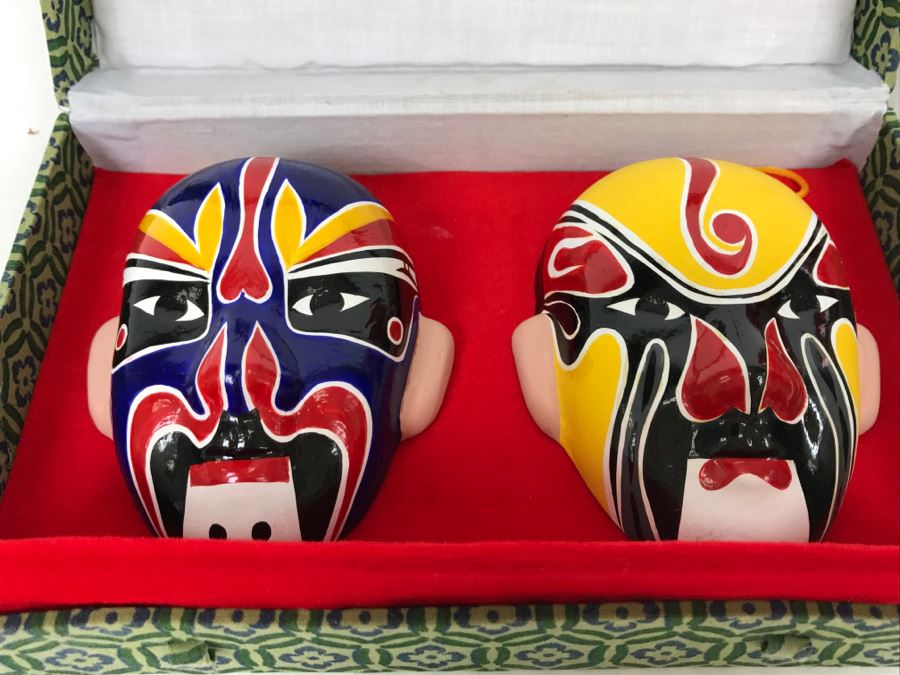 Chinese Opera Mask Figurines [Photo 2]
