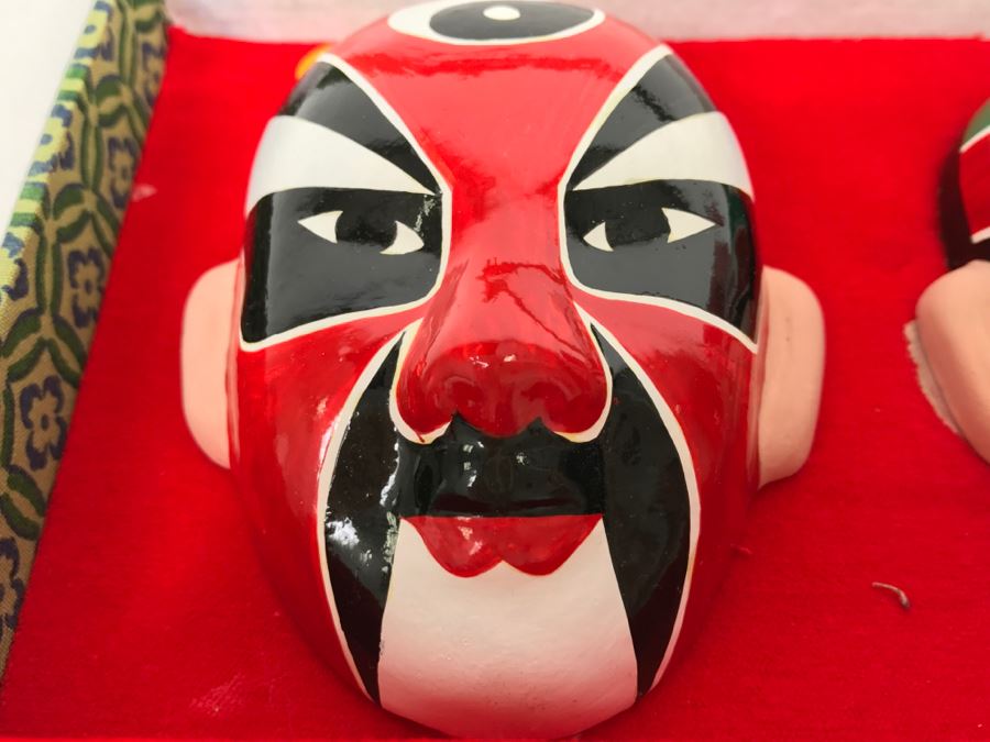 Chinese Opera Mask Figurines [Photo 3]