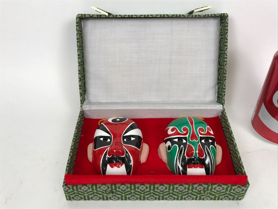 Chinese Opera Mask Figurines [Photo 1]