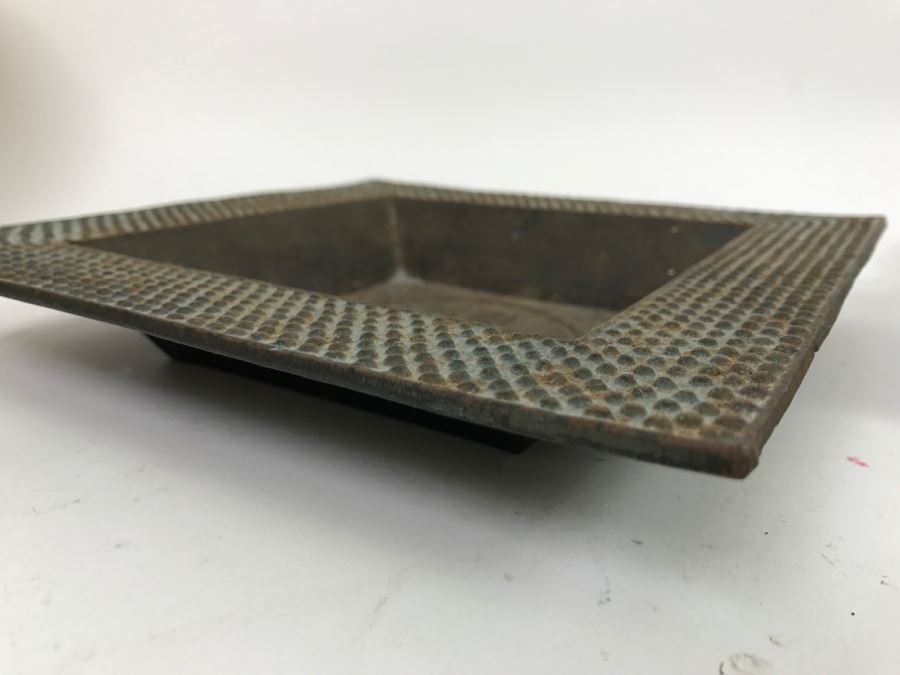 Pair Of Asian Metal Bowls [Photo 12]