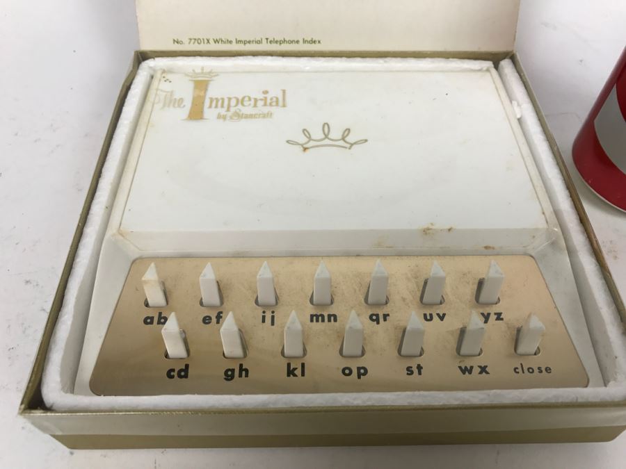 Vintage Telephone Index The Imperial By Stancraft [Photo 4]