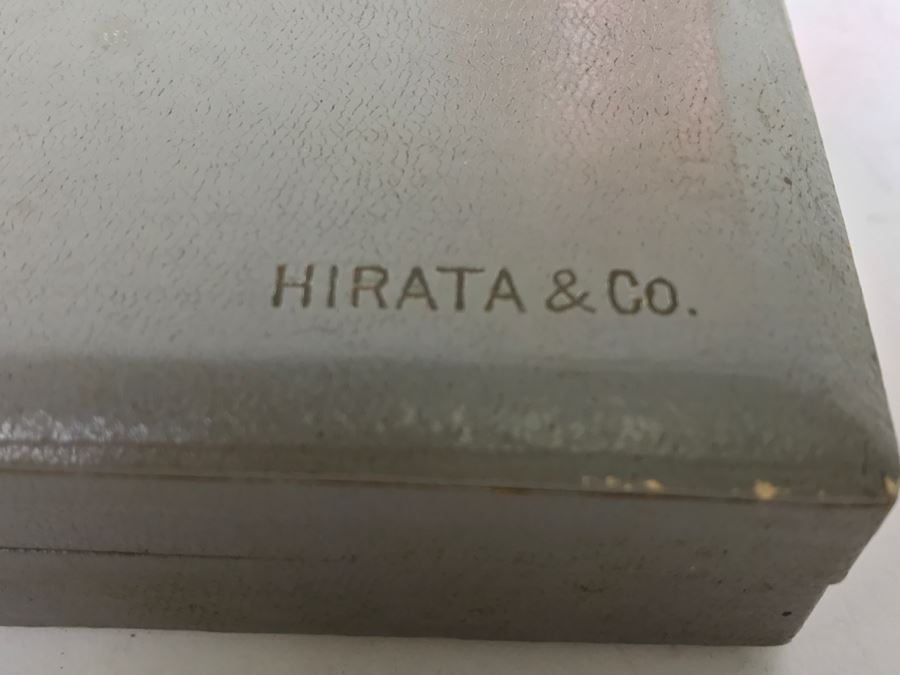 HIRATA & Co. Vintage Sterling Silver 950 Japanese Salt Shakers With HIRATO & Co Box [Photo 2]