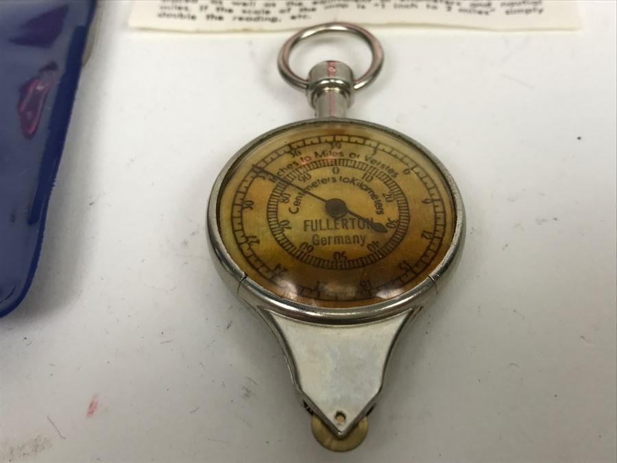 Fullerton Germany Map Measurer 2986 [Photo 3]