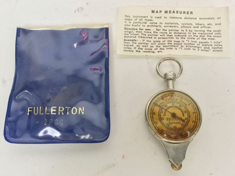 Fullerton Germany Map Measurer 2986 [Photo 2]