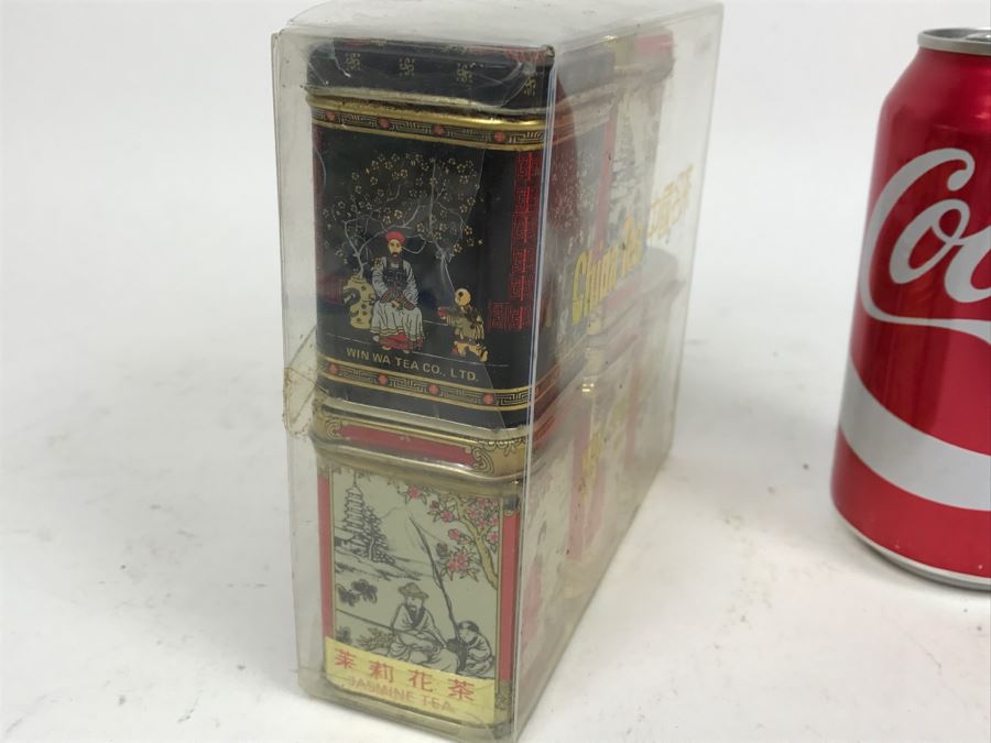 Set Of China Tea Tins Empty [Photo 4]