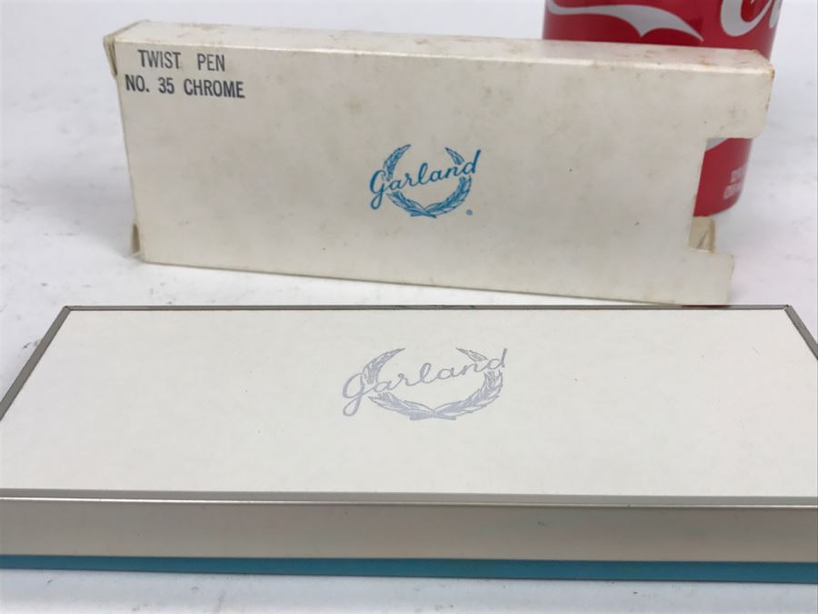 Garland Twist Pen No. 35 Chrome 12K Gold Filled With Box [Photo 5]
