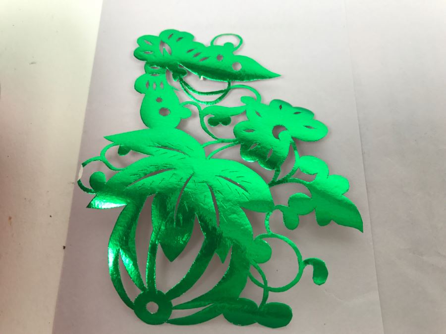 Set Of 3 Asian Paper Cut Artwork Pieces [Photo 5]