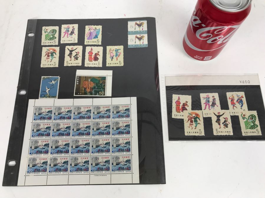 Collection Of Mint Japanese Stamps [Photo 2]
