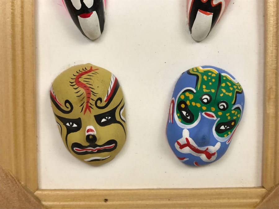 Framed Decorative Chinese Opera Masks [Photo 4]