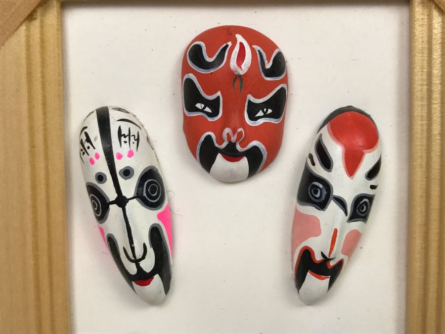 Framed Decorative Chinese Opera Masks [Photo 3]