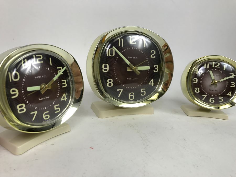 Big Ben Alarm Clock Plus (2) Baby Ben Alarm Clocks [Photo 3]